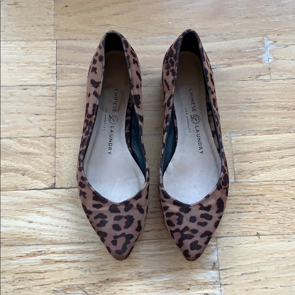 Chinese Laundry / Cheetah Print Flats - Picture 3 of 4